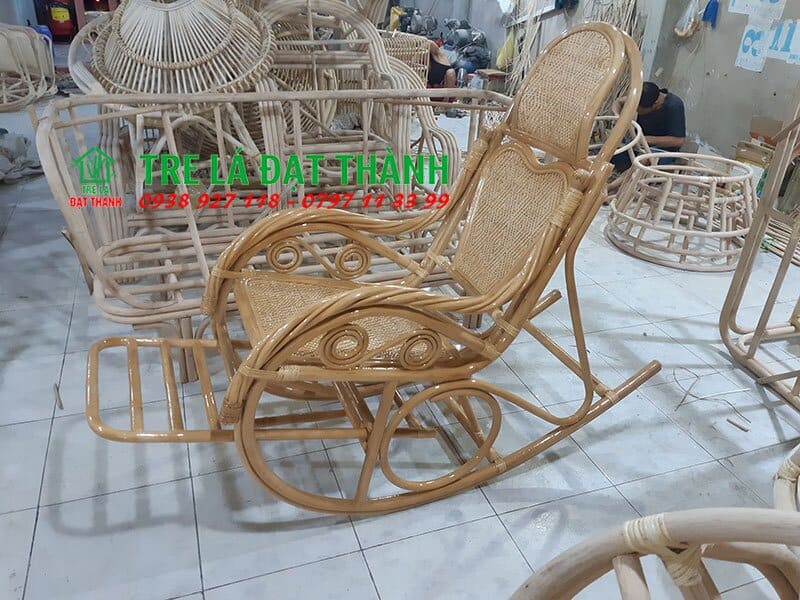 Ghế Mây Lắc Lư - GMLL016
